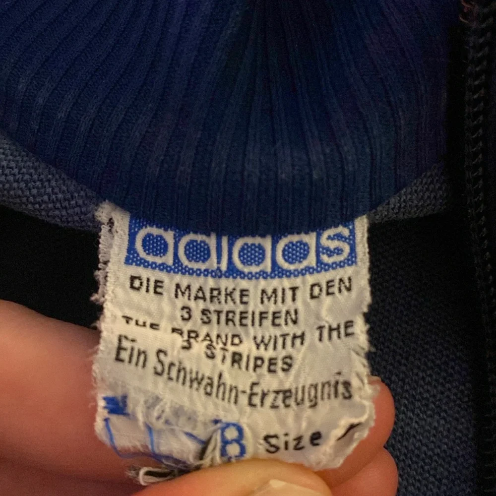 Vintage 1970s Adidas Track Jacket.